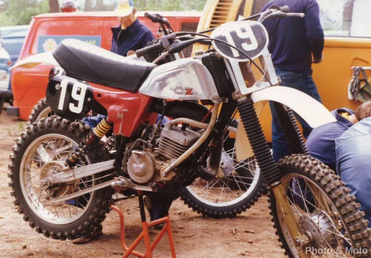 Vesijäähdytteinen CZ 125 Type 511 vuonna 1979
