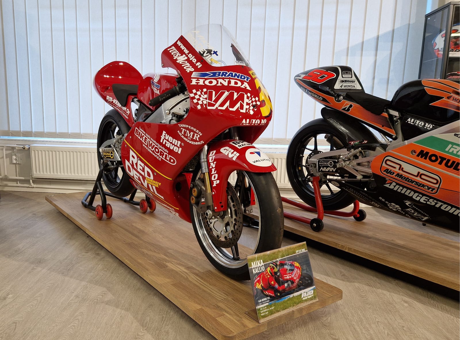 Mika Kallio's 125 cc Honda