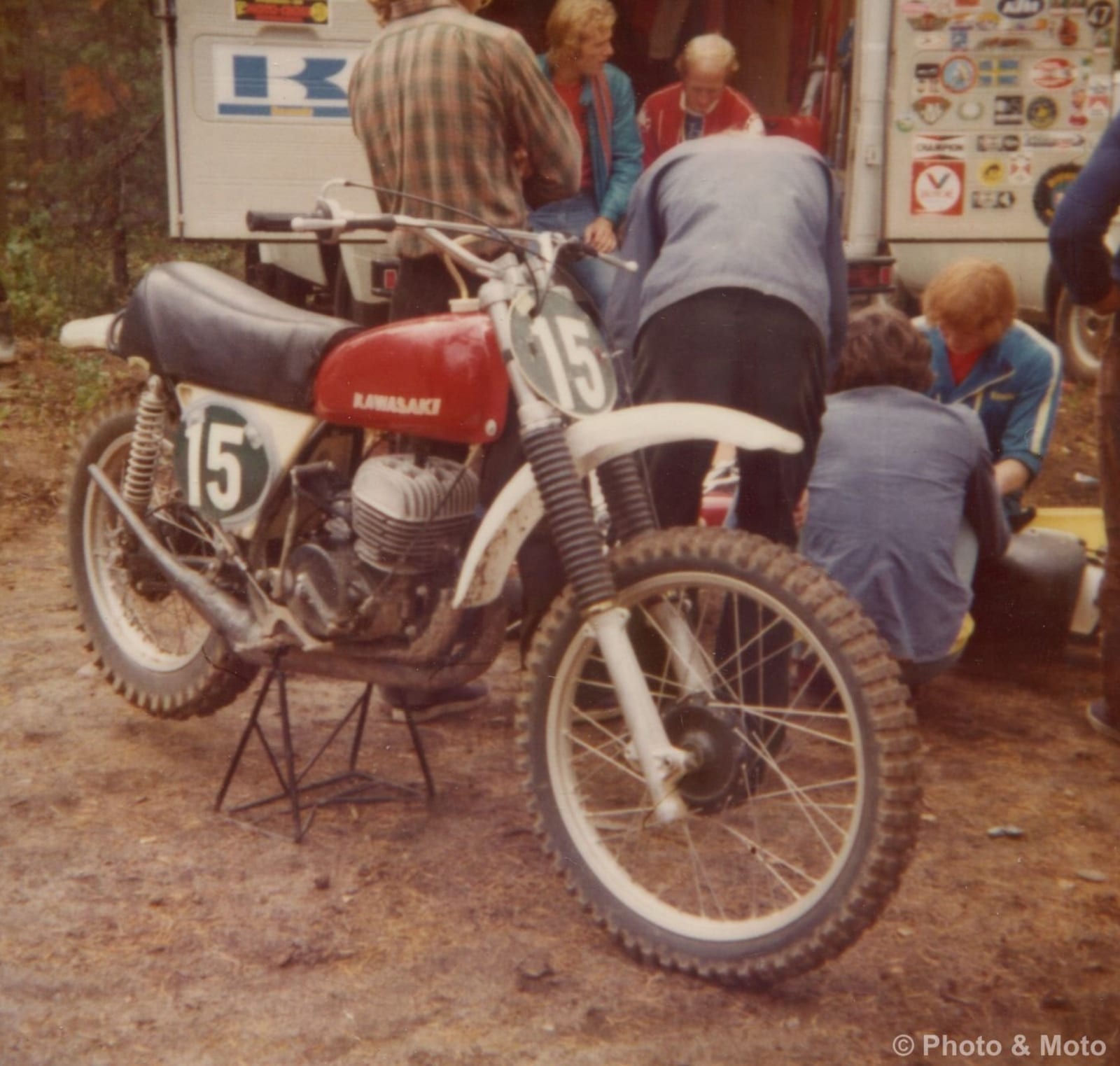 Torleif Hansen's Kawasaki - Hyvinkää GP250 1973