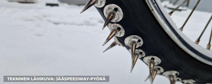 Jääspeedway-pyörän tekniikkaa