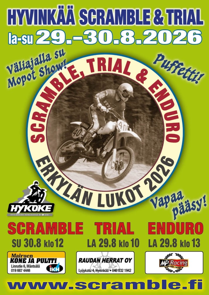 Moottoriurheilun juhlaa Hyvinkäällä